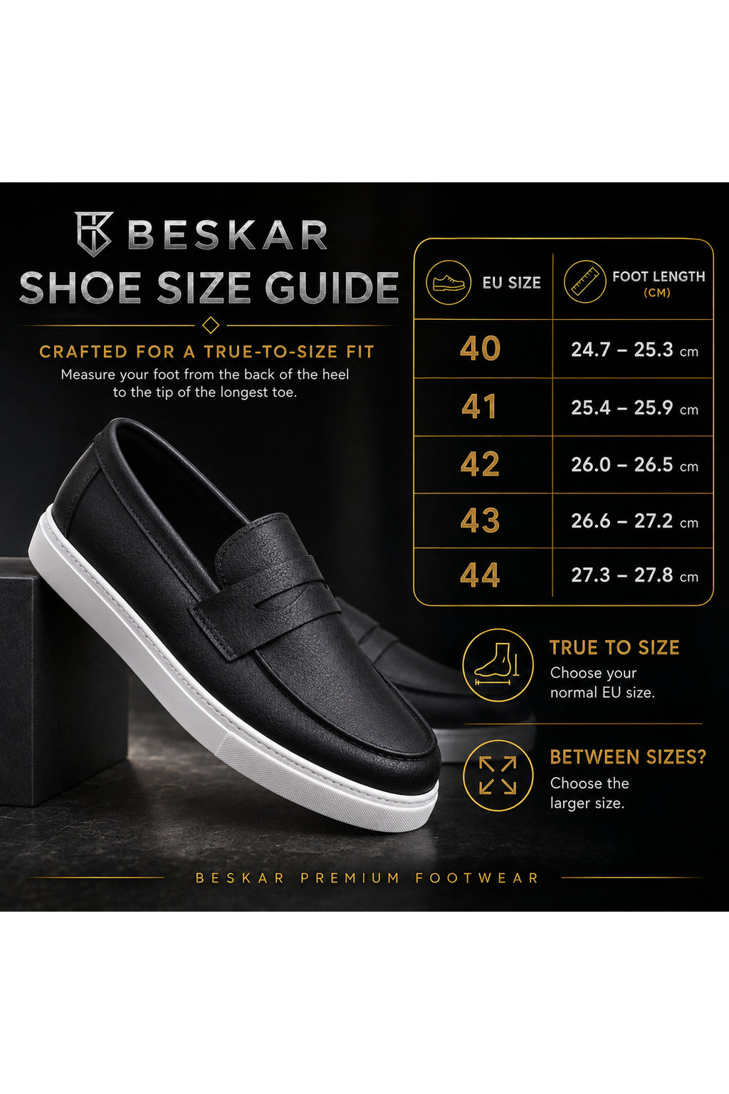 BESKAR BA0580 Siyah Cilt Beyaz Taban Kuşaklı Kalın Tabanlı Erkek Loafer Ayakkabı — görsel 8
