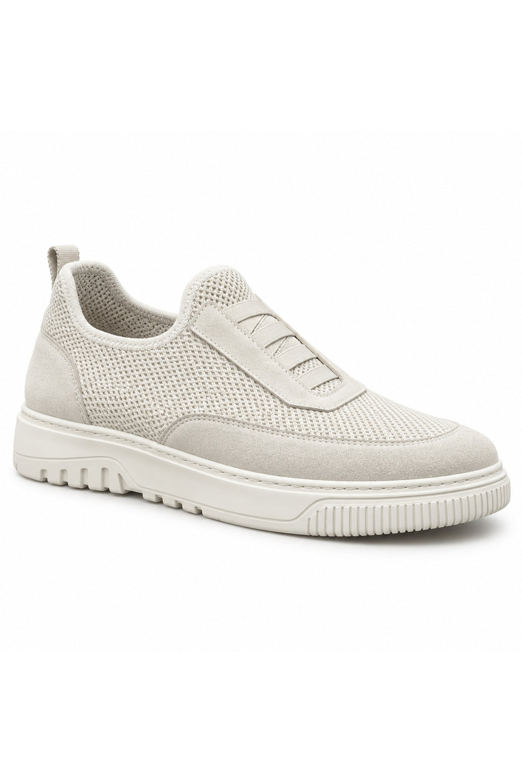 BESKAR BA0911 Bej Triko Erkek Günlük Sneaker Ayakkabı — görsel 1