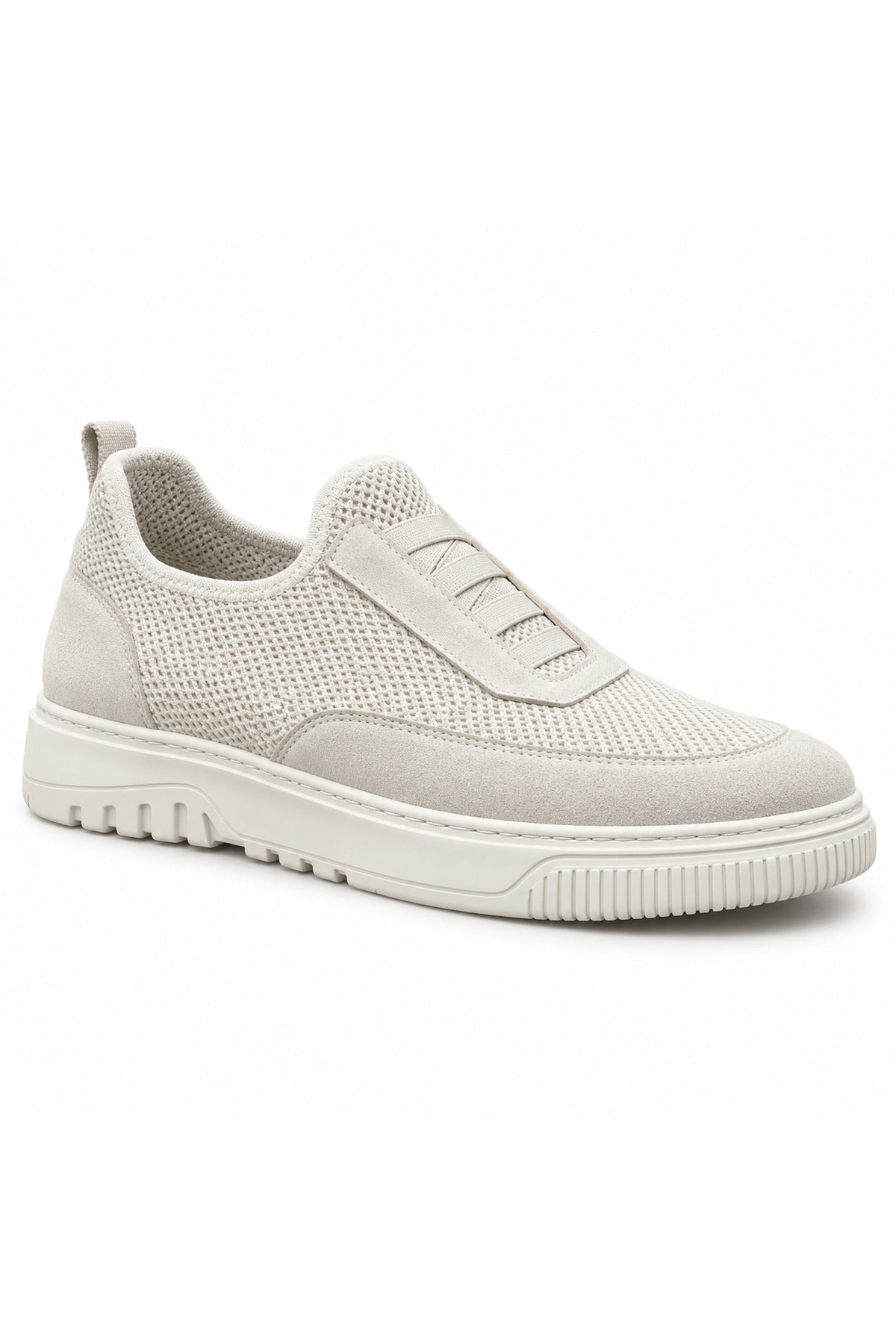 BESKAR BA0911 Bej Triko Erkek Günlük Sneaker Ayakkabı — görsel 1