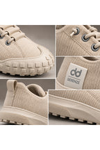 BESKAR BA0248 Krem Esnek Bağcıklı Erkek Günlük Sneaker — görsel 7