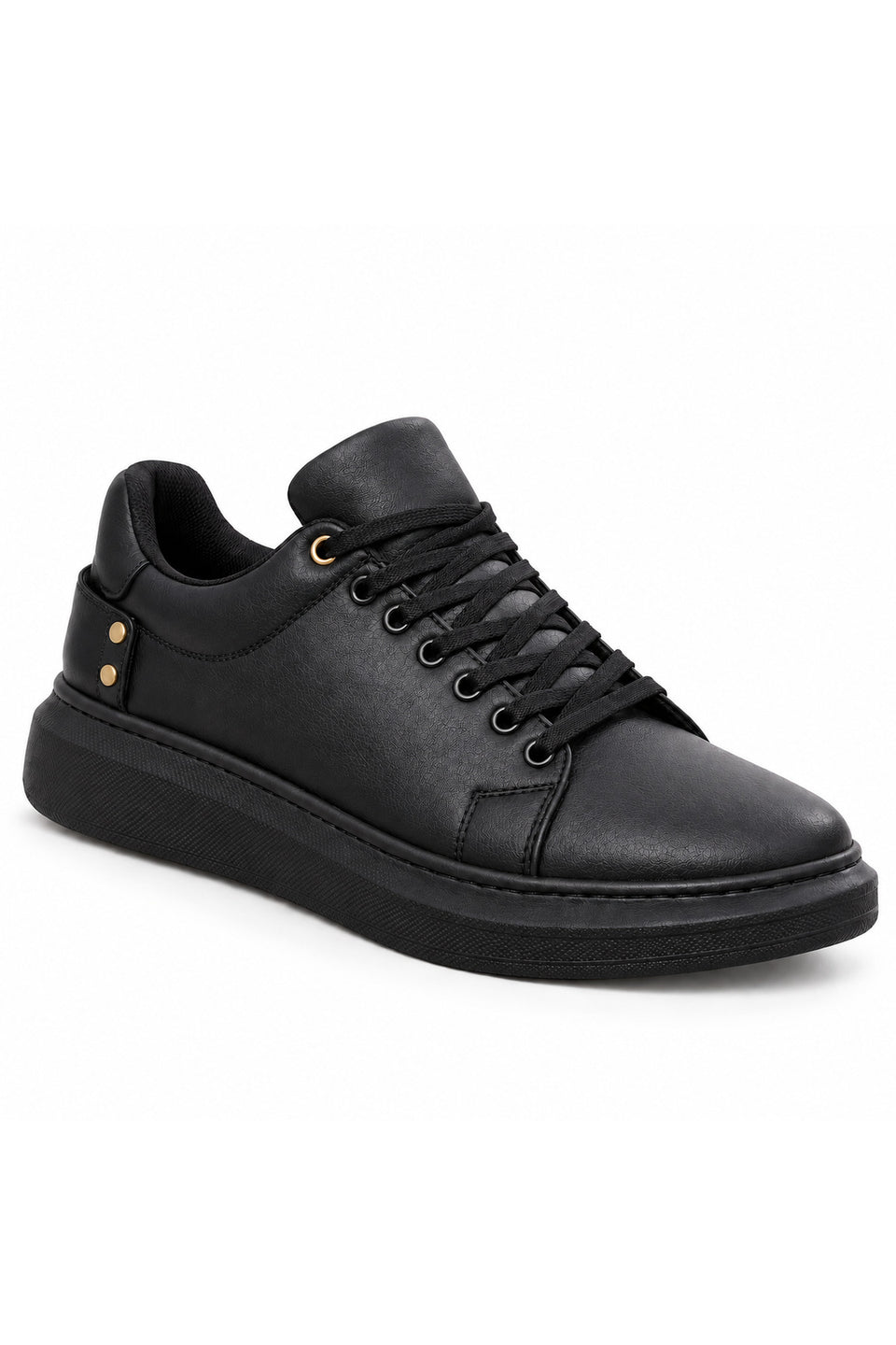 BESKAR KB 047 Kömür Cilt Erkek Günlük Sneaker Ayakkabı