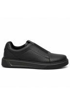 BESKAR KB 007 Kömür Cilt Tek Bant Cırtlı Erkek Günlük Sneaker — görsel 3