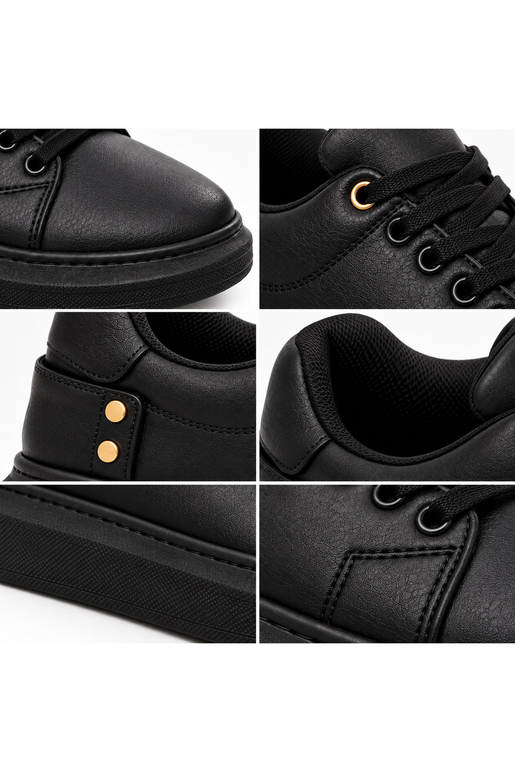 BESKAR KB 047 Kömür Cilt Erkek Günlük Sneaker Ayakkabı — görsel 6