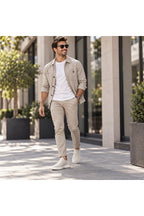 BESKAR BA0911 Bej Triko Erkek Günlük Sneaker Ayakkabı — görsel 7