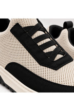 BESKAR BA0911 Bej Siyah Triko Erkek Günlük Sneaker Ayakkabı — görsel 4