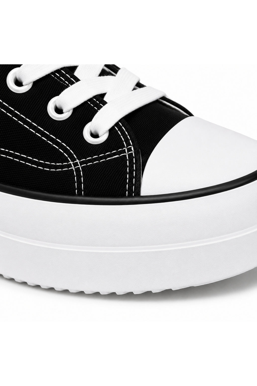 BESKAR KB CX3 Siyah Keten Görünümlü Erkek Sneaker — görsel 6