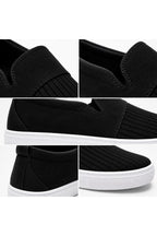 BESKAR KB 114 Siyah Bağcıksız Triko Erkek Günlük Sneaker — görsel 6