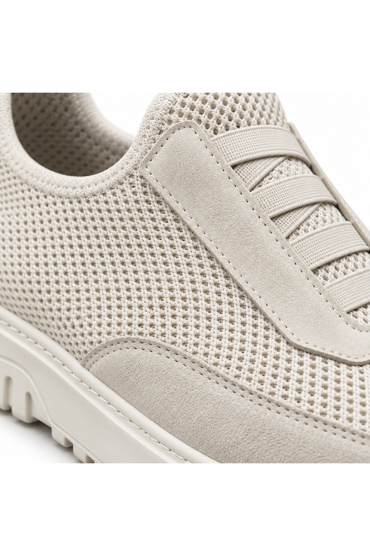 BESKAR BA0911 Bej Triko Erkek Günlük Sneaker Ayakkabı — görsel 4
