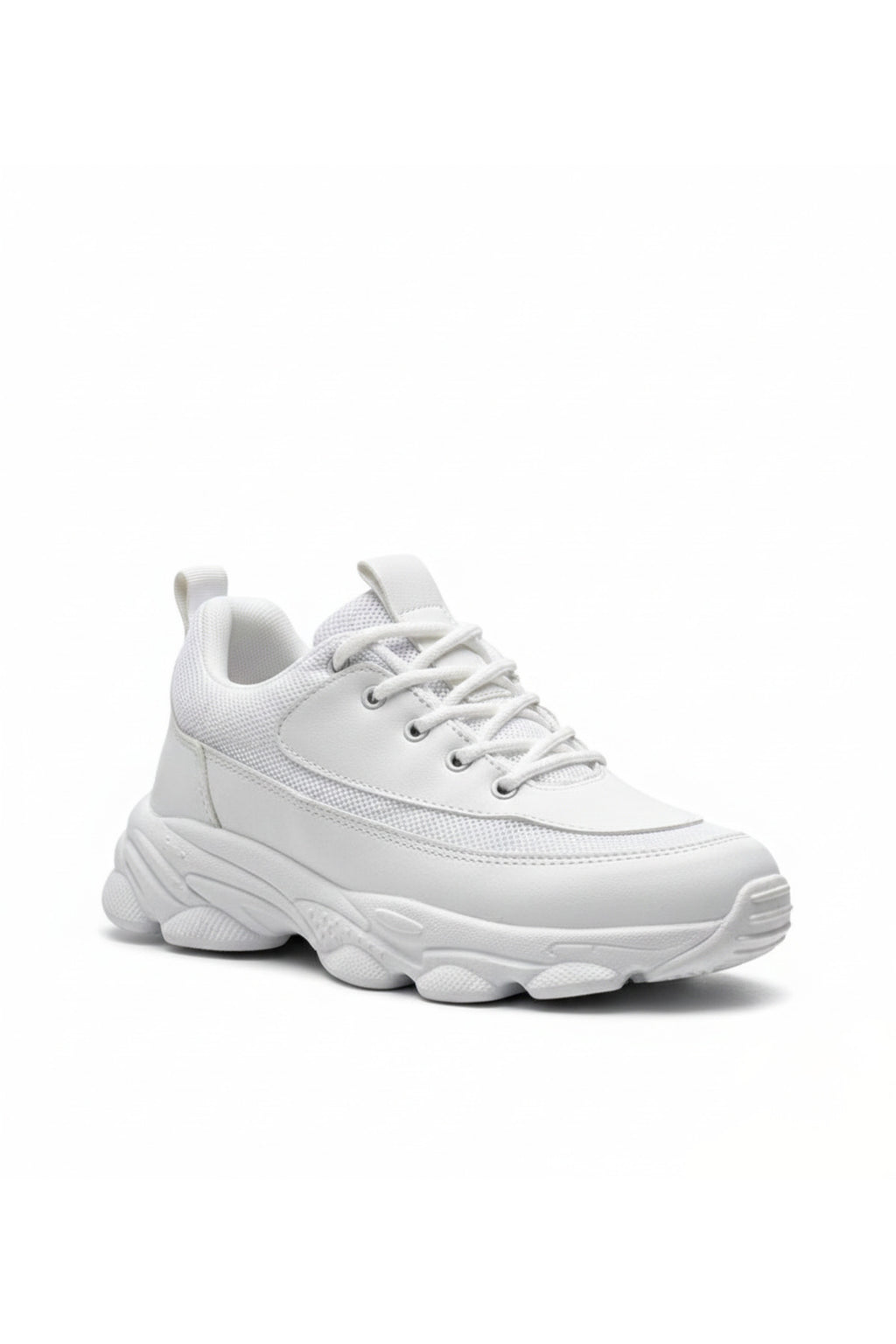 BESKAR KB 707 Beyaz Cilt Erkek Günlük Sneaker Ayakkabı — görsel 1