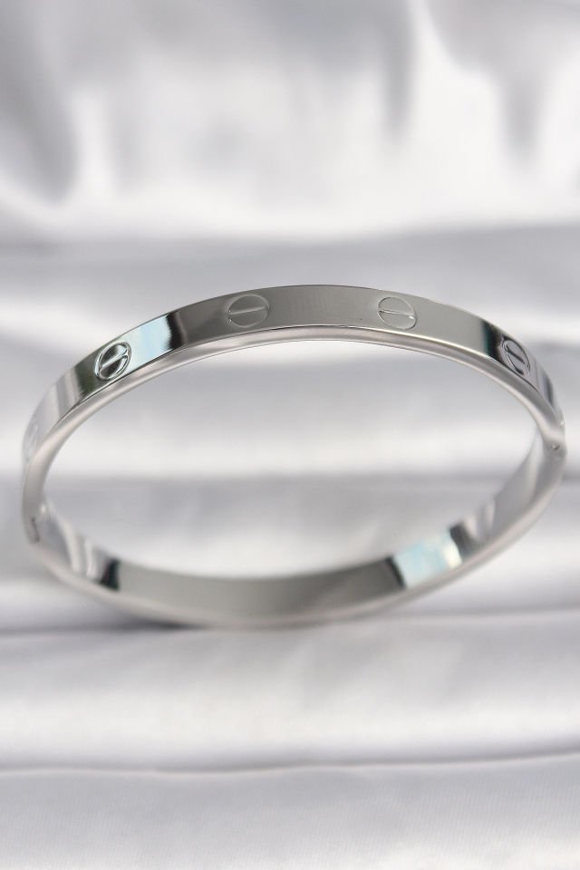 316L Çelik Gümüş Renk Model Baby Boy Kadın Bilezik